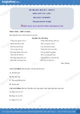 Đề thi giữa kì 1 Văn 7 Cánh diều - Đề số 1